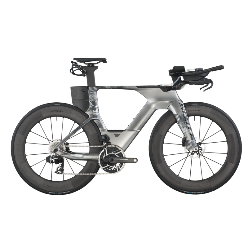 Scott Plasma RC Ultimate Road Bike in Chrome Silver