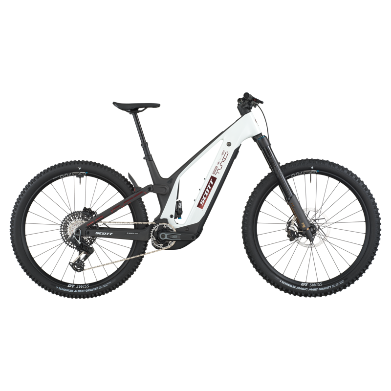 Scott Patron ST 900 Tuned eMountain Bike in Carbon Black/Pastel White