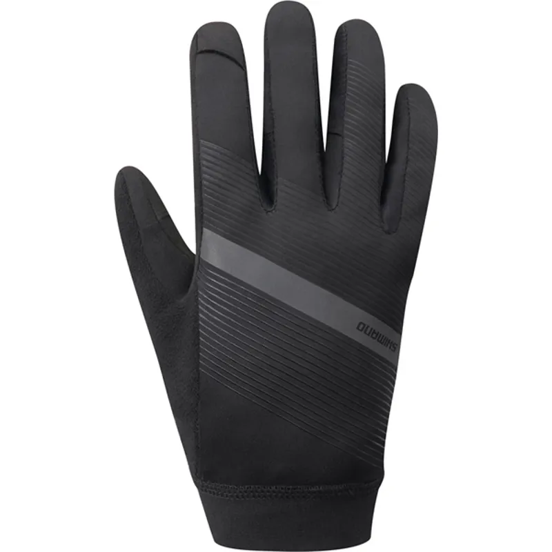 Shimano Wind Control Gloves In Black