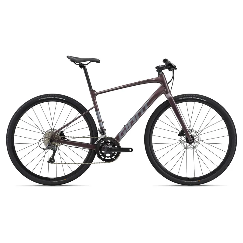 Giant FastRoad AR 3 Fitness Bike in Charcoal Plum