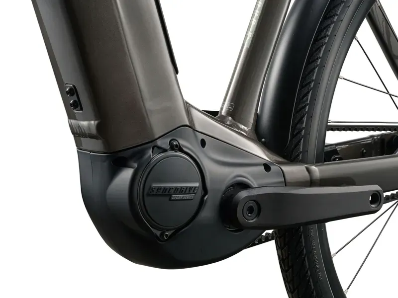 Giant AnyTour E+ 3 DD Electric Commuter Bike in Stealth Chrome-4