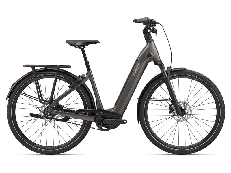Giant AnyTour E+ 3 LST Electric Bike in Stealth Chrome