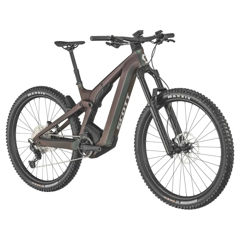 Scott Patron eRIDE 920 Electric Mountain Bike in Black-1