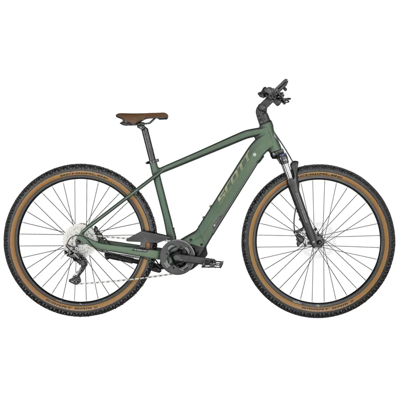 Scott Sub Cross eRIDE 10 Electric Hybrid Bike in Green