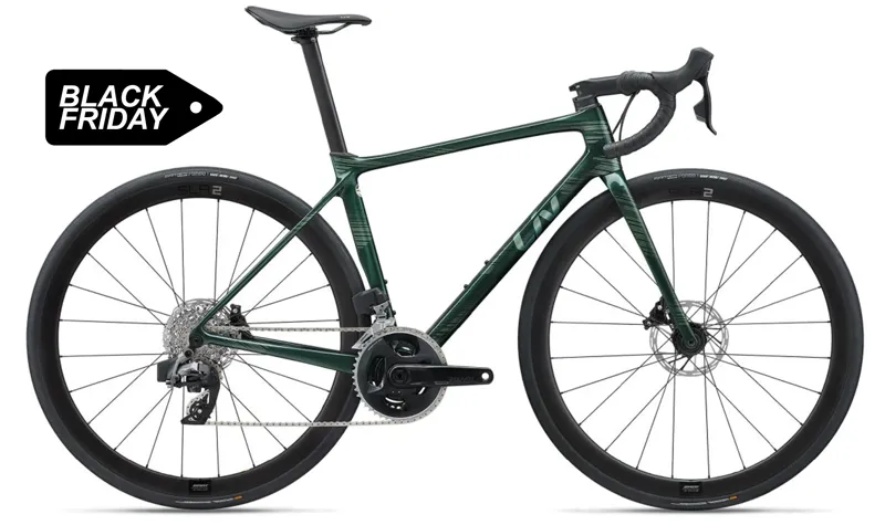 Liv Langma Advanced Pro Disc 1 AR Women's Road Bike in Kelp Forest