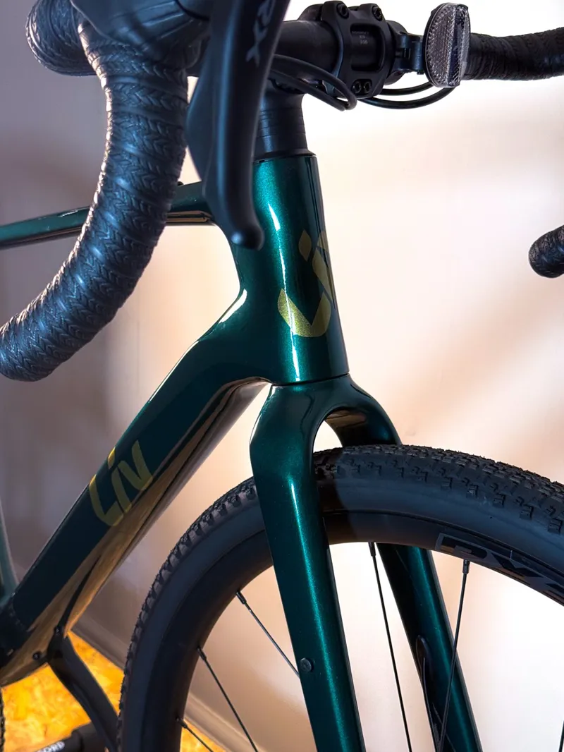 Liv Devote Advanced 2 Gravel Bike in Kelp Forest-1