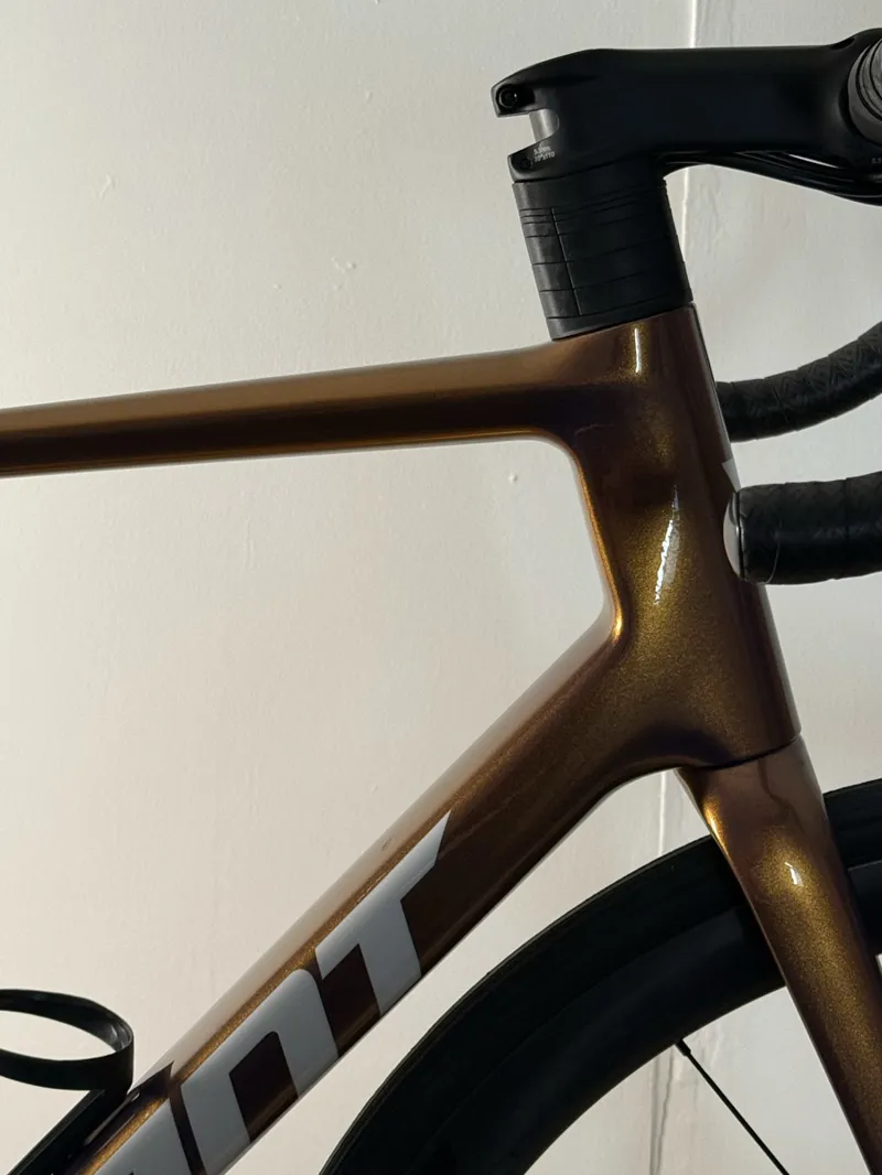 Giant TCR Advanced Pro 2 Road Bike In Gloss Meteor Storm/White-2