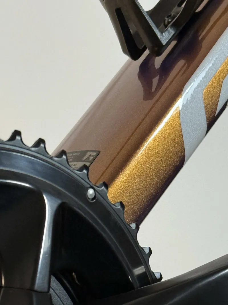 Giant TCR Advanced Pro 2 Road Bike In Gloss Meteor Storm/White-6