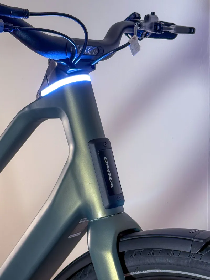 Orbea Diem 30 E-Road Bike In Spaceship Green Matt-1