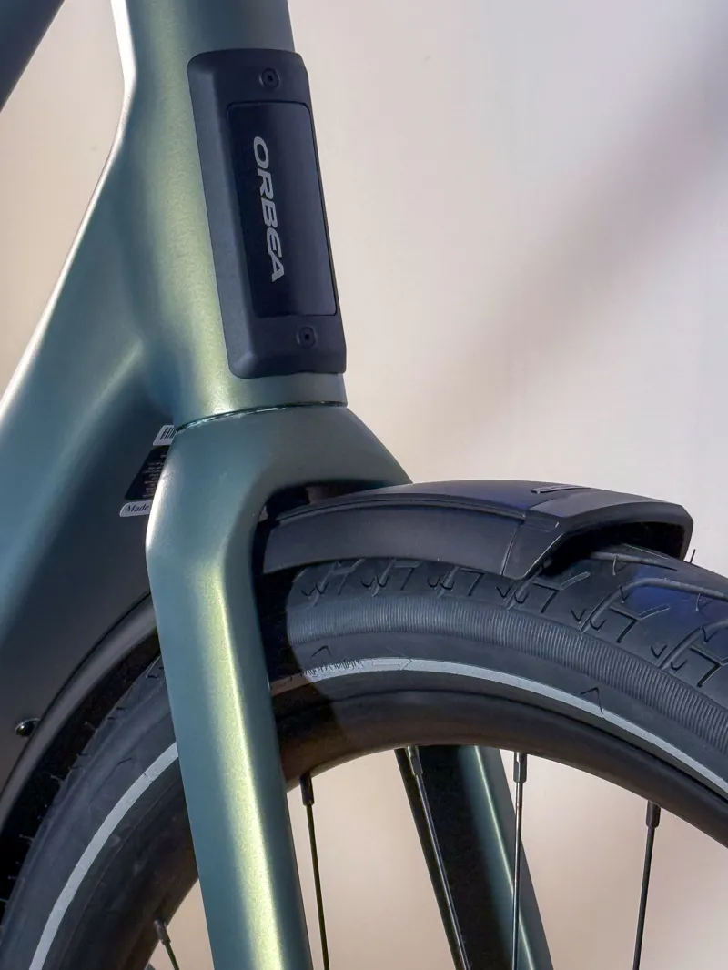 Orbea Diem 30 E-Road Bike In Spaceship Green Matt-2