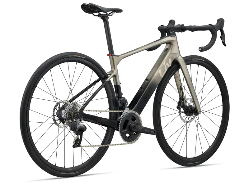 Liv Avail Advanced E+ Elite 2 E-Road Bike In Golden Haze-1