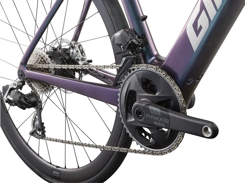 Giant Defy Advanced E+ Elite 0 E-Road Bike In Blue Dragonfly-5