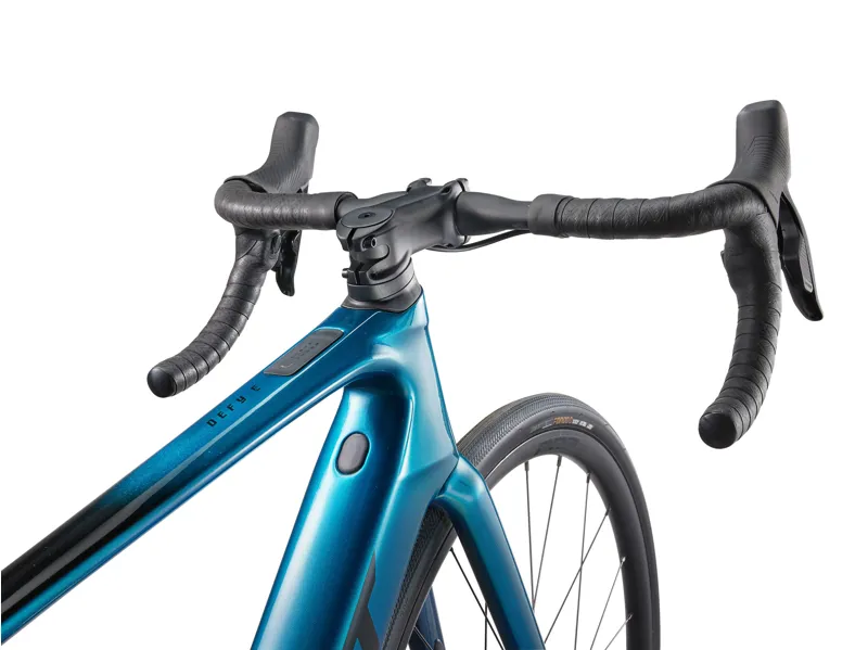 Giant Defy Advanced E+ Elite 2 E-Road Bike In Gloss Sea Sparkle-3