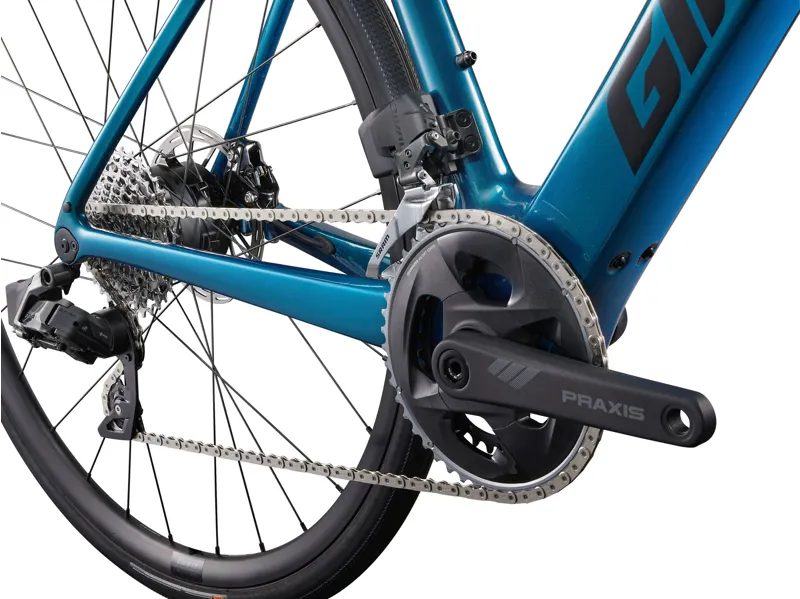 Giant Defy Advanced E+ Elite 2 E-Road Bike In Gloss Sea Sparkle-4