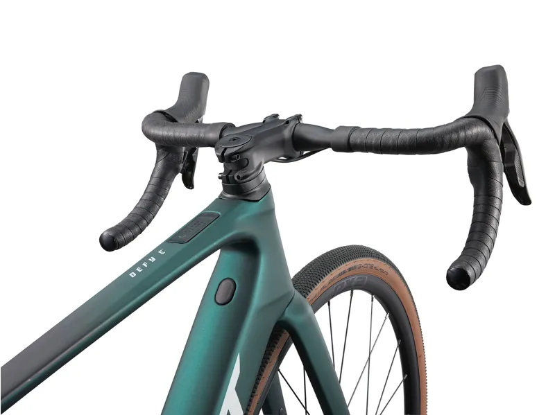 Giant Defy Advanced E+ Elite AR E-Road Bike In Matte Kelp Forest-5