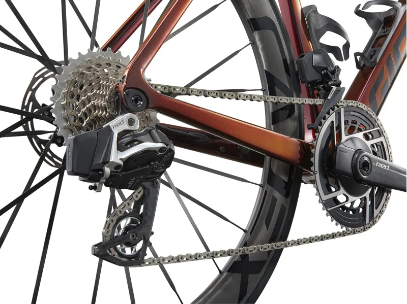 Giant Propel Advanced SL 0-Red Road Bike In Gloss Black Lava-2