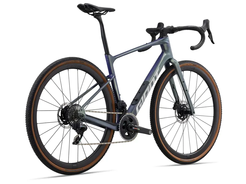 Giant Revolt Advanced Pro 0 Gravel Bike In Gloss Interstellar/Chrome-2