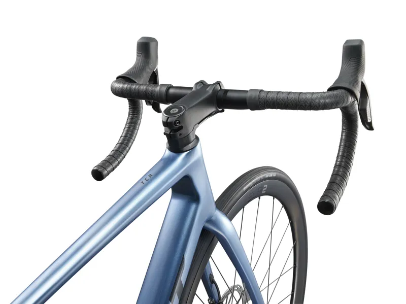 Giant TCR Advanced 0-AXS Road Bike In Gloss Frost Silver/Cold Iron-4