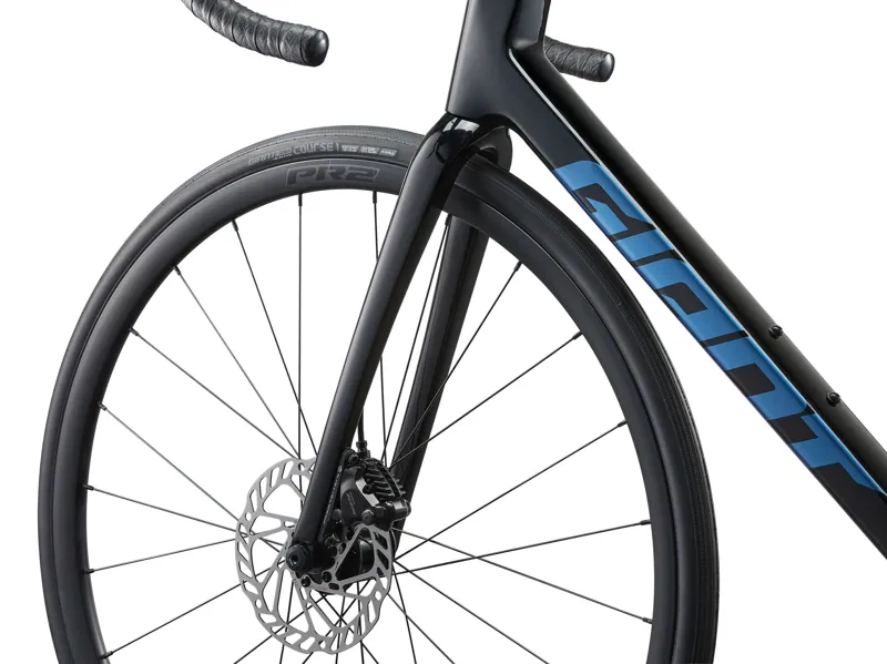 Giant TCR Advanced 2 Road Bike In Gloss Carbon/Electron Blue-4