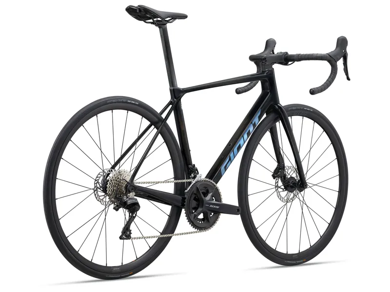 Giant TCR Advanced 2 Road Bike In Gloss Carbon/Electron Blue-1