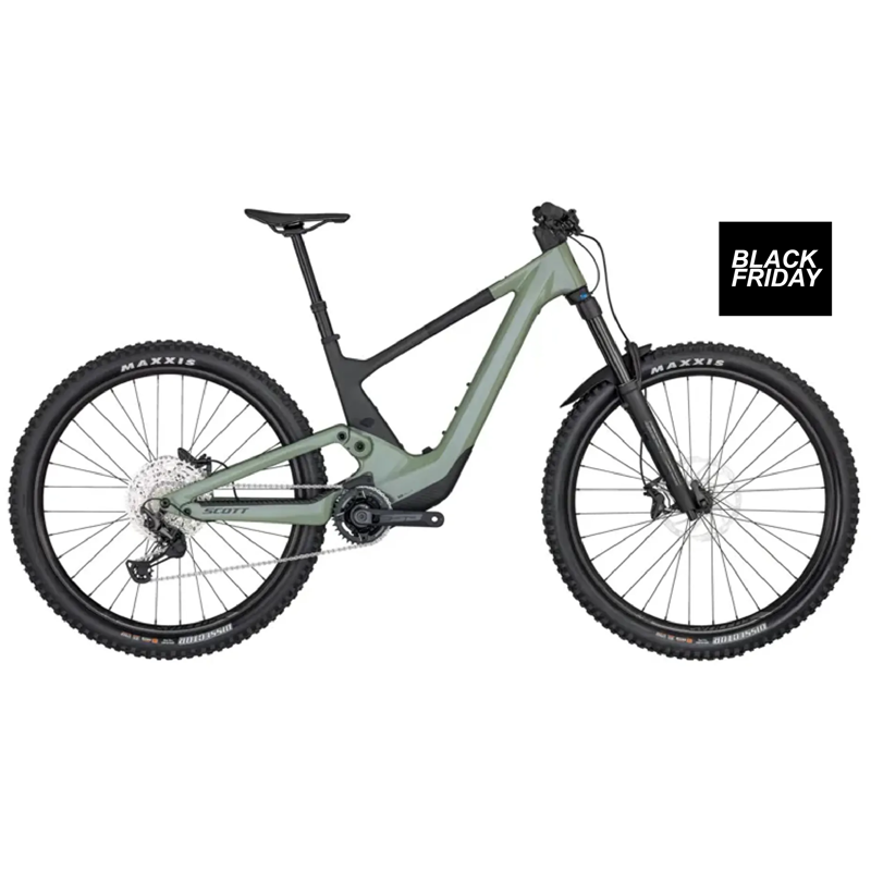 Scott Voltage eRide 910 Mountain Bike In Undergrowth Green