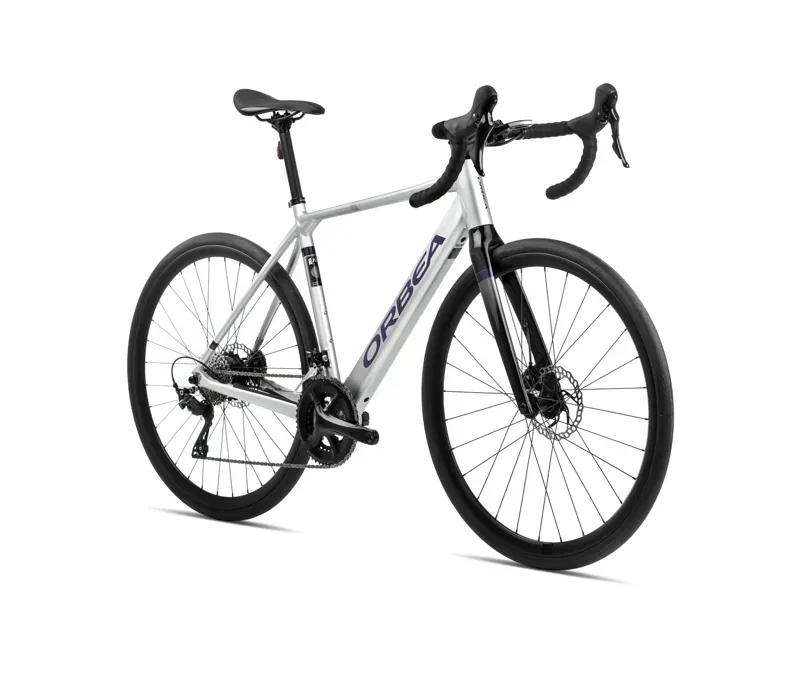 Orbea Gain D50 Electric Road Bike in Silver/Black-1