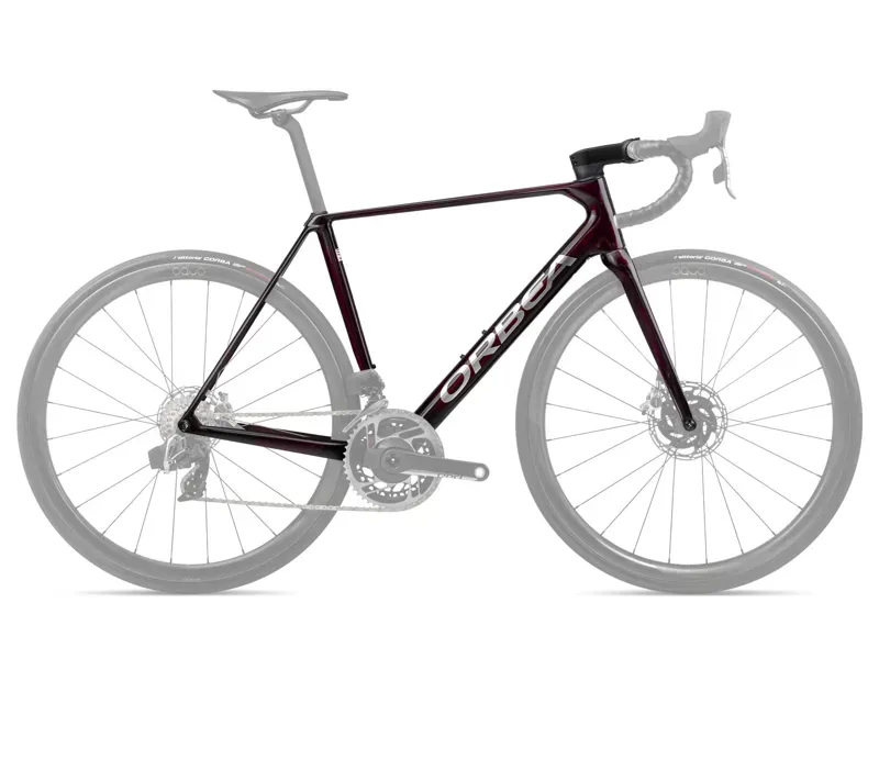 Orbea Orca Omx Road Bike Frameset in Wine Red/Titanium