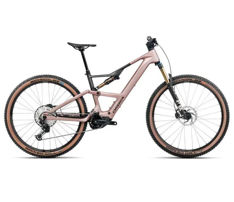 Orbea Rise Sl m10 630w Desert Rose - Carbon Raw Matt
