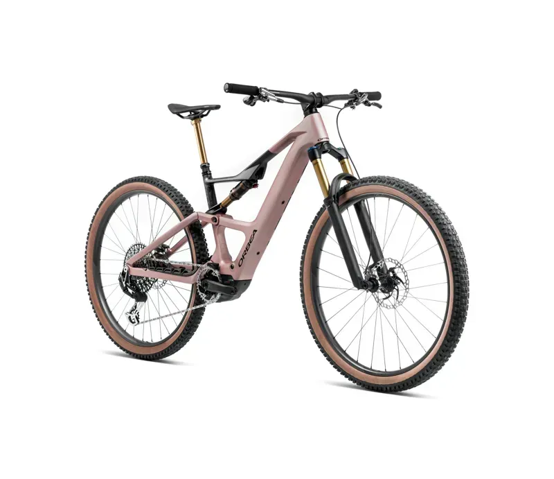 Orbea Rise Sl M10 420Wh E-Mountain Bike In Desert Rose/Carbon Raw Matt-1