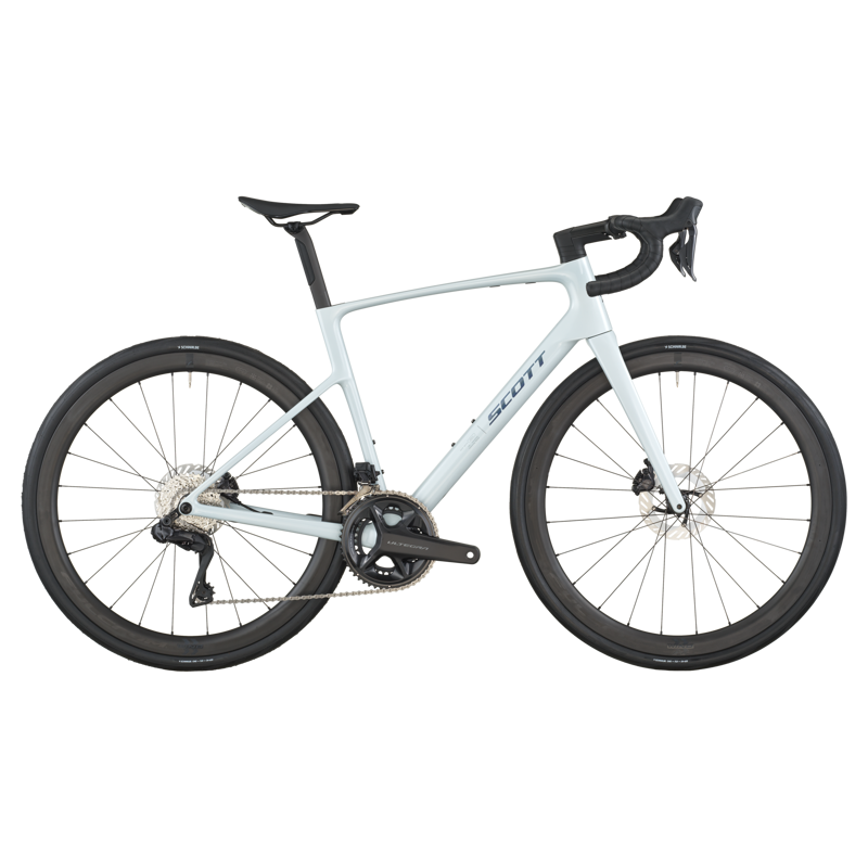 Scott Addict 20 Road Bike in Cumulus White