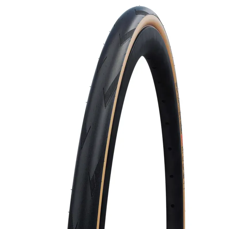 Schwalbe Pro One Evo Super Race Road Folding 700x32c Tube Type Tire in Black/Tan